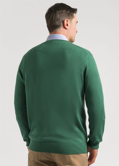 Roderick Charles London green knit sweater