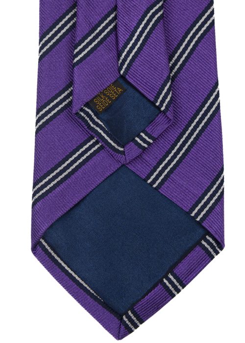 Roderick Charles purple silk tie