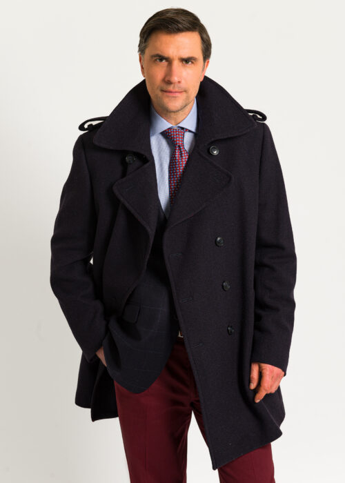 Ferry Coat - Mens Reefer – Bucktrout Tailoring