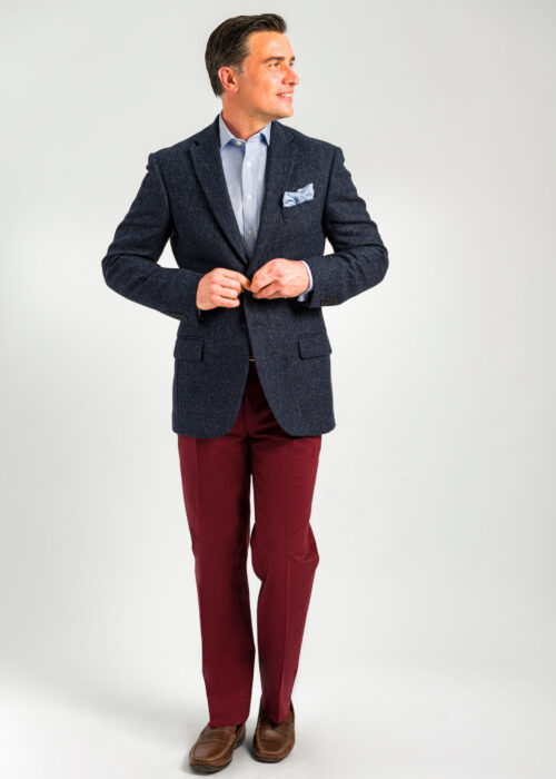 A stylish Roderick Charles navy jacket